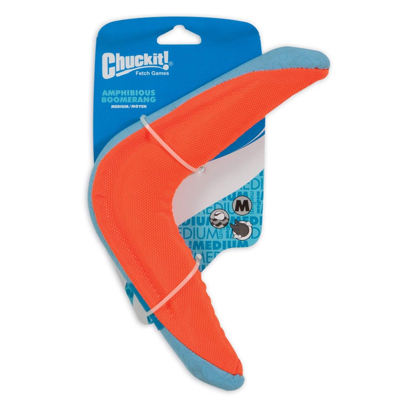 Chuckit! Amphibious Boomerang Fetch and Float Dog Toy (Assorted Colors) - Image 2